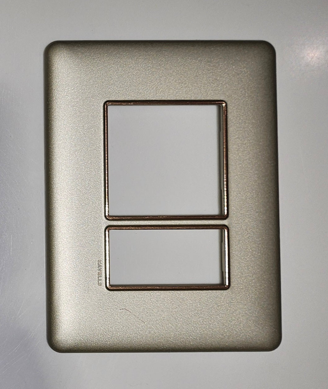 3M PLATE ADIVA BLACK WITH ROSEGOLD