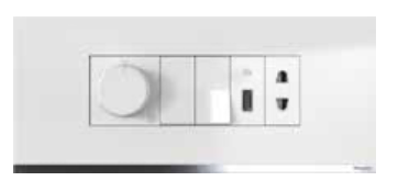 Unica Pure - Polar White Plastic Surround